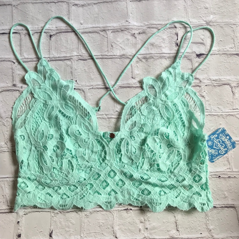 Free People | FP One Adella Bralette Seafoam S/M/L - Picture 5 of 8